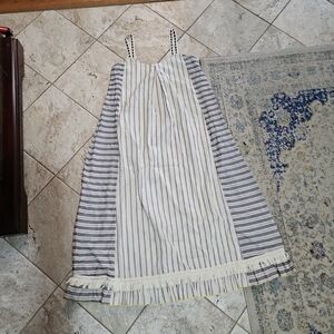 lemlem By Liya Kebede Tassel Fringe Midi Dress Size XS